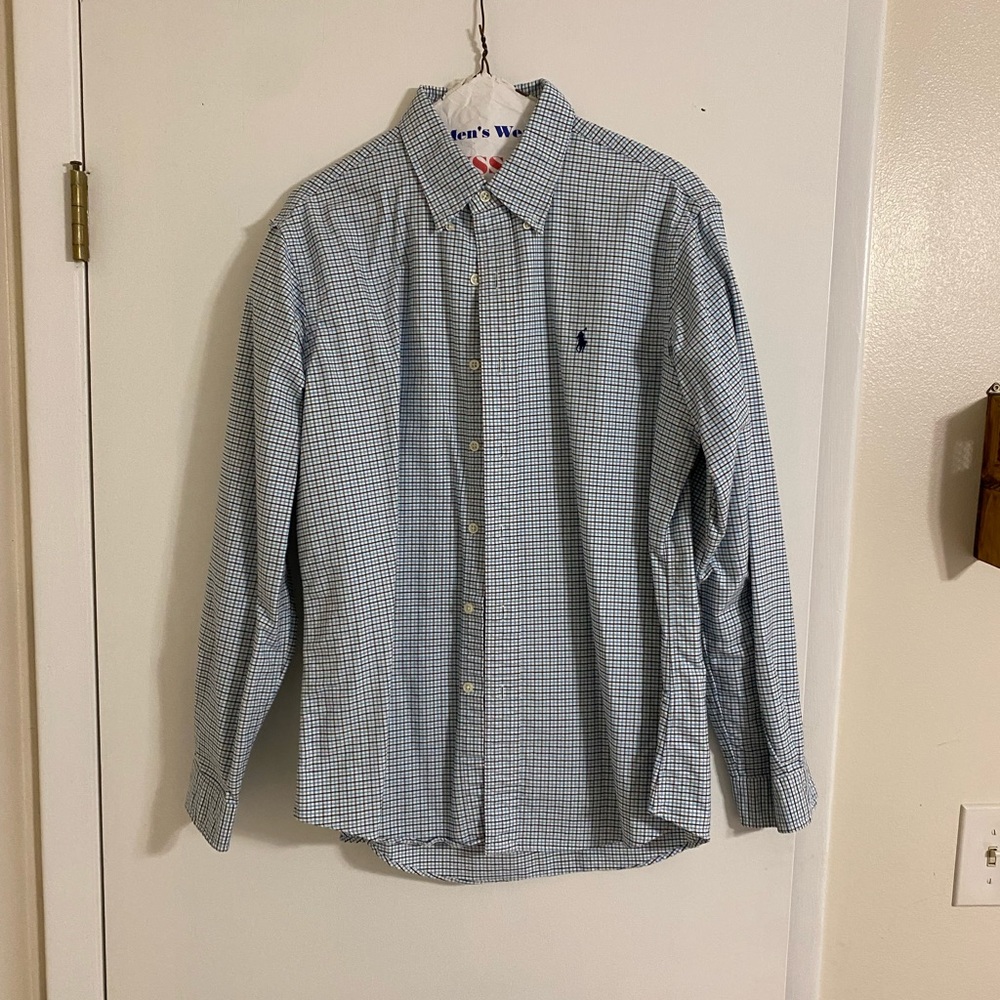 Ralph Lauren Stripped Button Down Dress Shirt